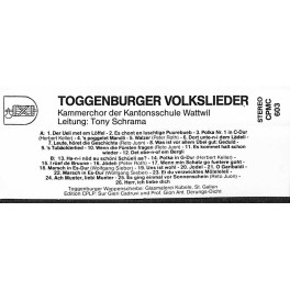CD Volkslieder aus dem Toggenburg - diverse