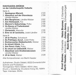 CD Ländlerkapelle Valbella - Diavolezza-Grüess