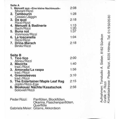 CD La Campanella - classic & folclore