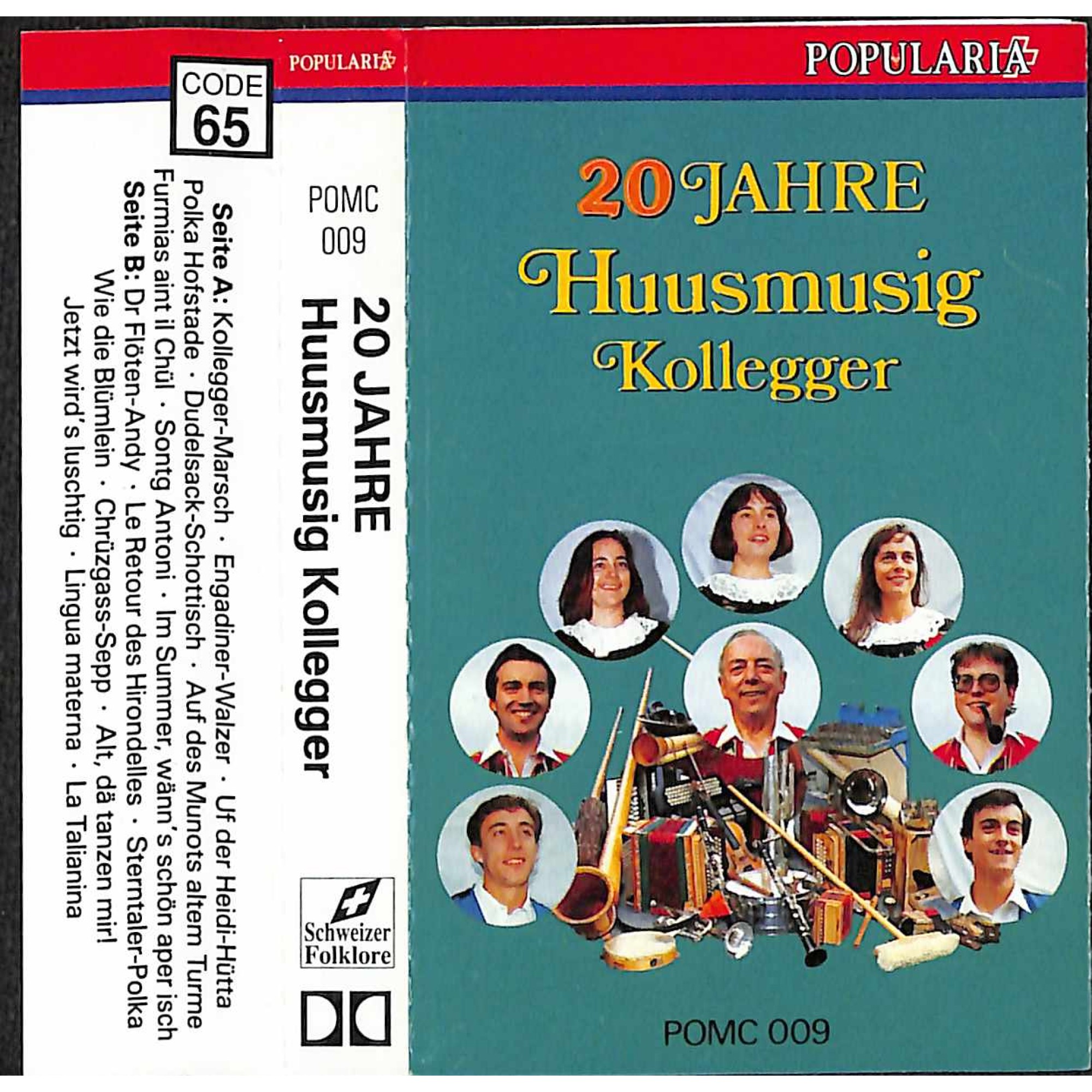 CD 20 Jahre Huusmusig Kollegger CD 20 Jahre Huusmusig Kollegger