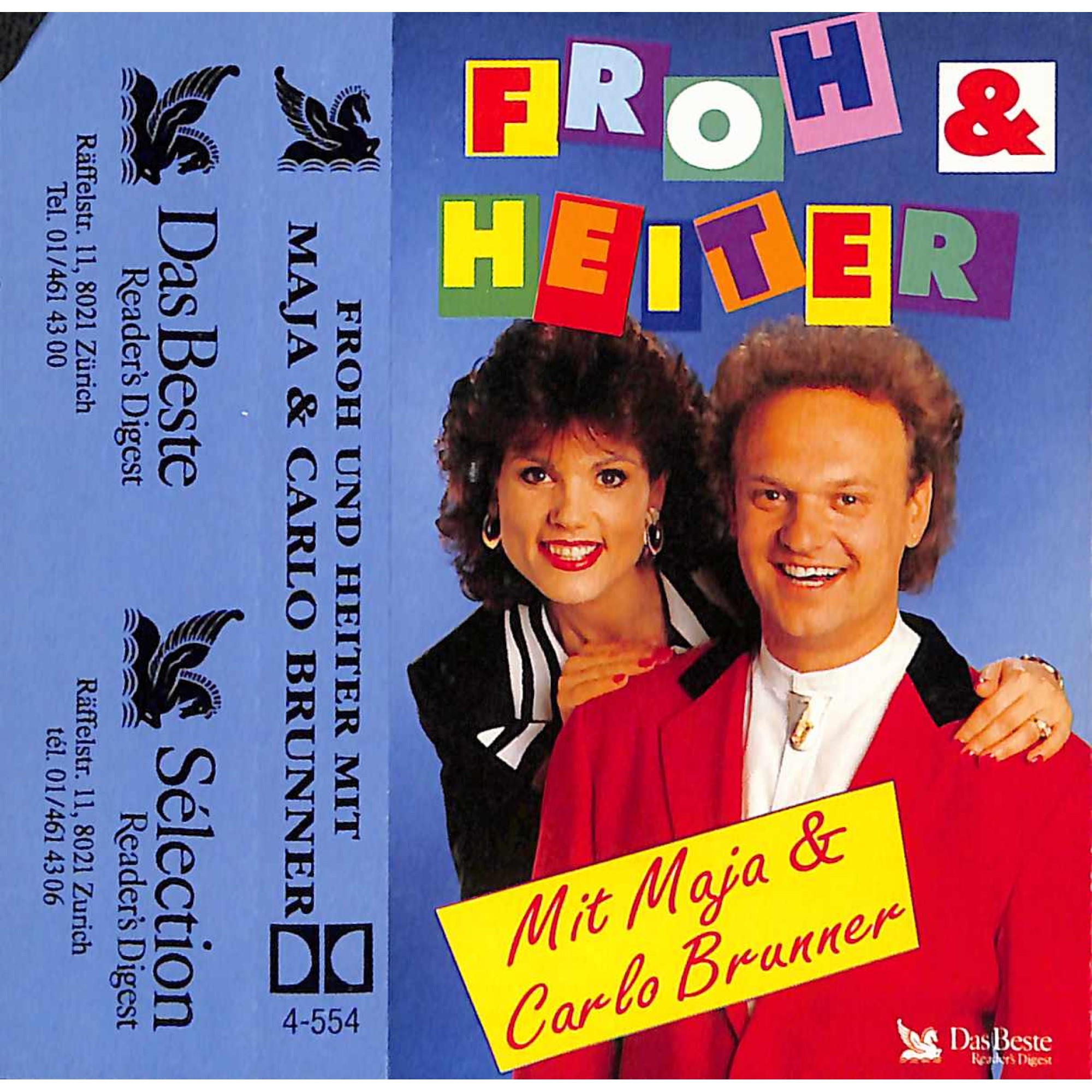 CD Froh und heiter mit Maja & Carlo Brunner - 1993 CD Froh und heiter mit Maja & Carlo Brunner - 1993