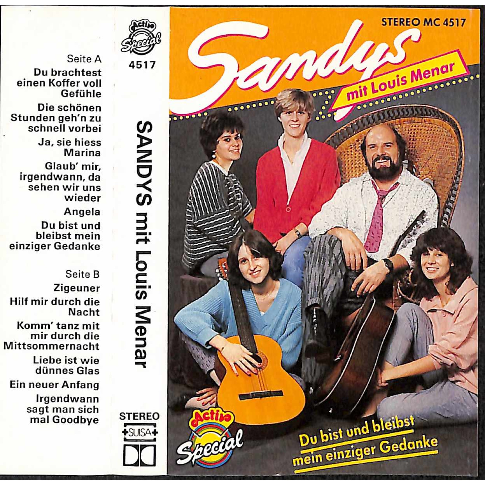 CD Sandys mit Louis Menar - Du bist und bleibst mein einziger Gedanke CD Sandys mit Louis Menar - Du bist und bleibst mein einziger Gedanke
