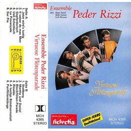 CD Ensemble Peder Rizzi - Virtuose Flötenparade - 1985