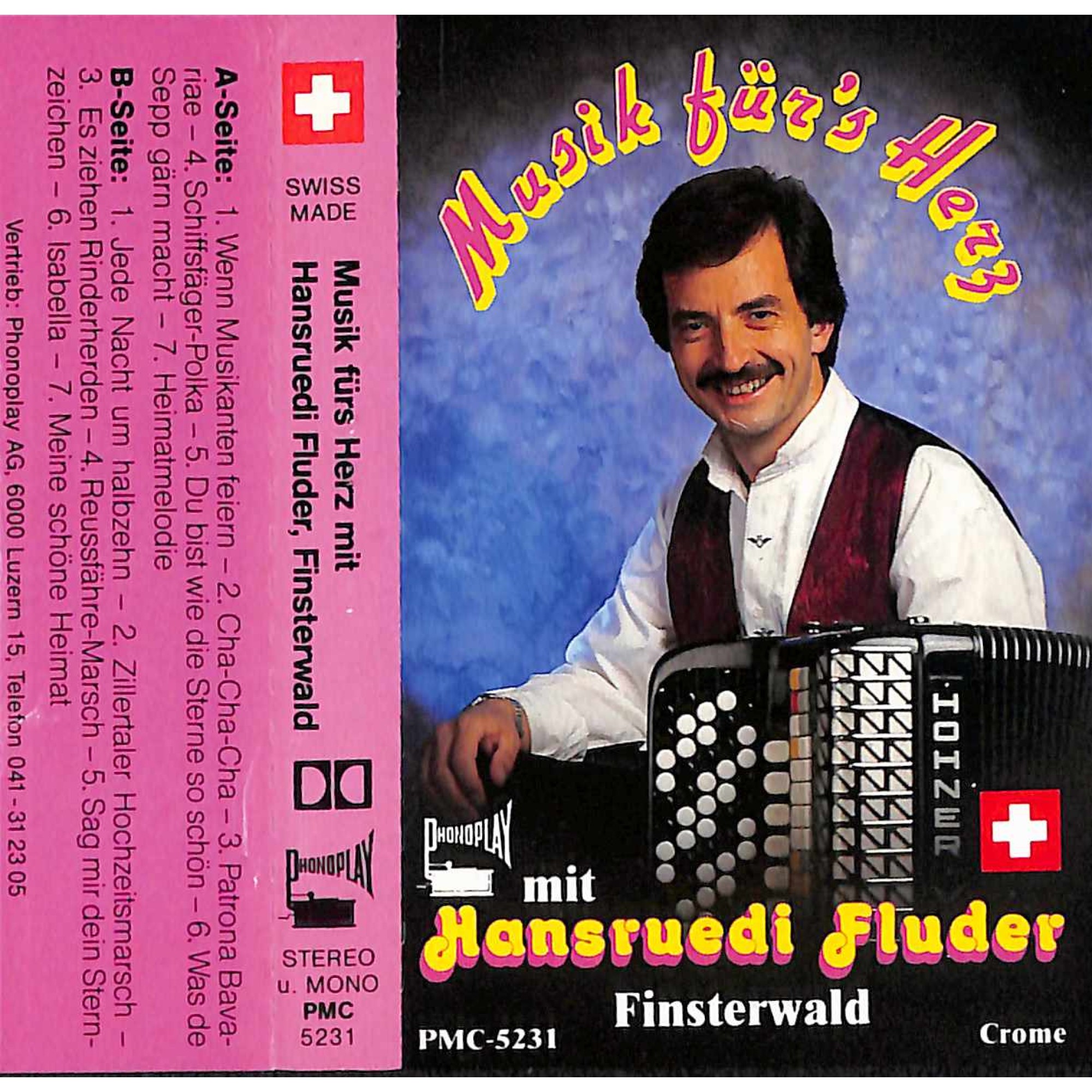 CD Hansruedi Fluder - Musik für's Herz CD Hansruedi Fluder - Musik für's Herz