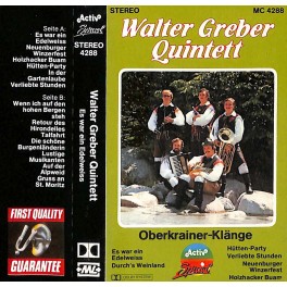 CD Walter Greber Quintett - Oberkrainer Klänge