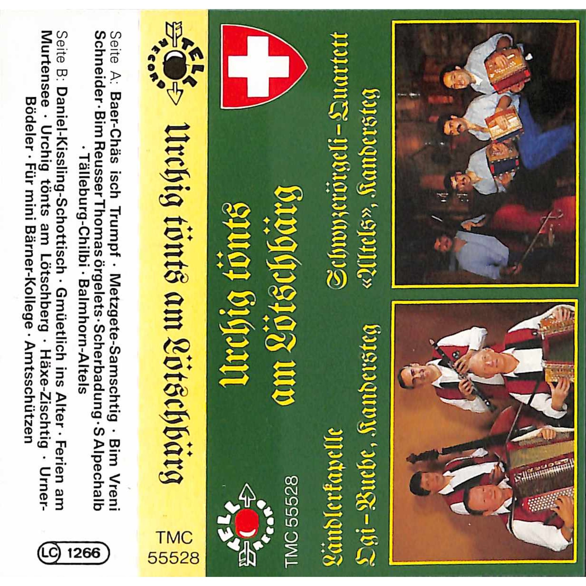 CD Ländlerkapelle Ogi-Buebe, Kandersteg und SQ Altels - Urchig tönts am Lötschbärg CD Ländlerkapelle Ogi-Buebe, Kandersteg und SQ Altels - Urchig tönts am Lötschbärg