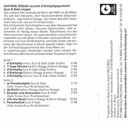 CD Kathrin Rüegg verzellt d'Schöpfiggschicht, Susi und Gabi singed