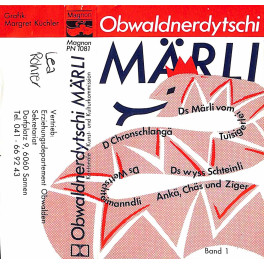 CD Obwaldnerdytschi Märli - 5 Märli Obwalden - Band 1
