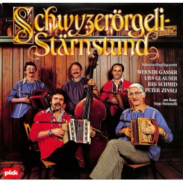 CD-Kopie von Vinyl: Werner Gasser, Urs Glauser, Res Schmid, Peter Zinsli 