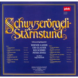 CD-Kopie von Vinyl: Werner Gasser, Urs Glauser, Res Schmid, Peter Zinsli 