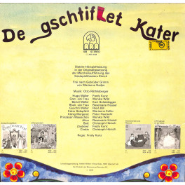 CD-Kopie von Vinyl: De gschtiflet Kater  - Gastspieltheater Zürich - 1979