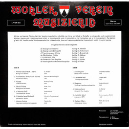 CD-Kopie von Vinyl: Wohler Verein musizierid - 5610 Wohlen