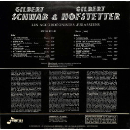 CD-Kopie von Vinyl: Gilbert Schwab & Gilbert Hofstetter - Les Accordeonistes Jurassiens - 1972