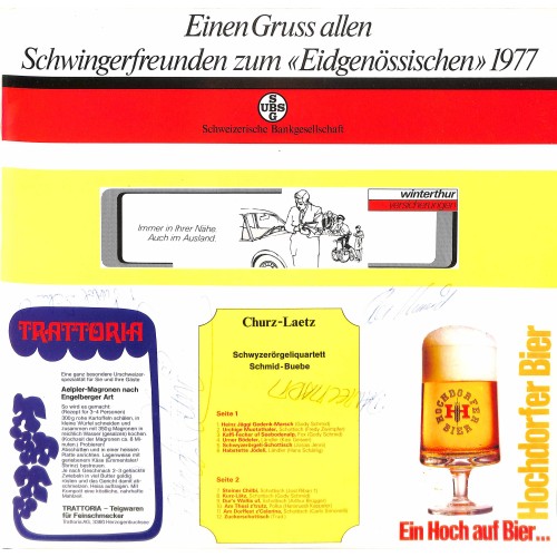 CD-Kopie von Vinyl: Schmid-Buebe - Churz-Lätz 1977