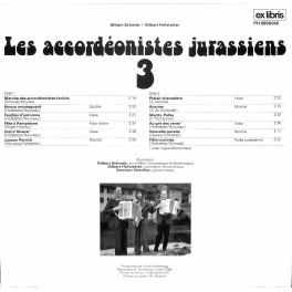 CD-Kopie von Vinyl: Gilbert Schwab & Gilbert Hofstetter - Les Accordeonistes Jurassiens 3