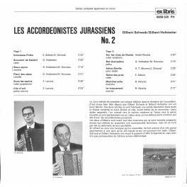 CD-Kopie von Vinyl: Gilbert Schwab & Gilbert Hofstetter - Les Accordeonistes Jurassiens 2