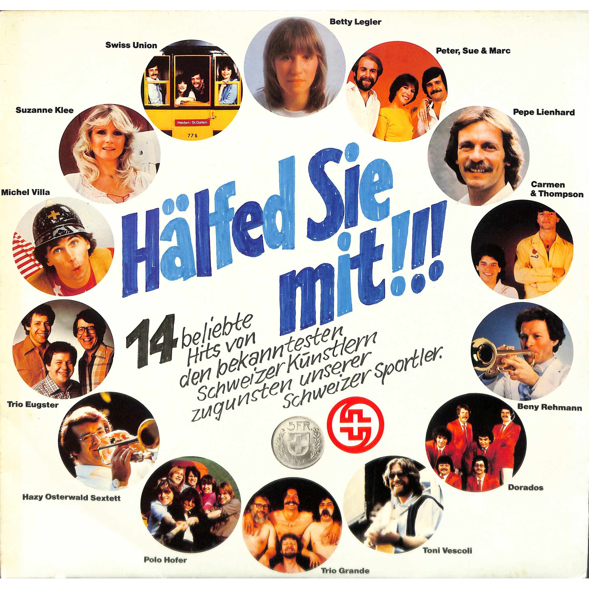 CD-Kopie von Vinyl: 14 beliebte Hits von Schweizer Künstlern - 1981 CD-Kopie von Vinyl: 14 beliebte Hits von Schweizer Künstlern - 1981