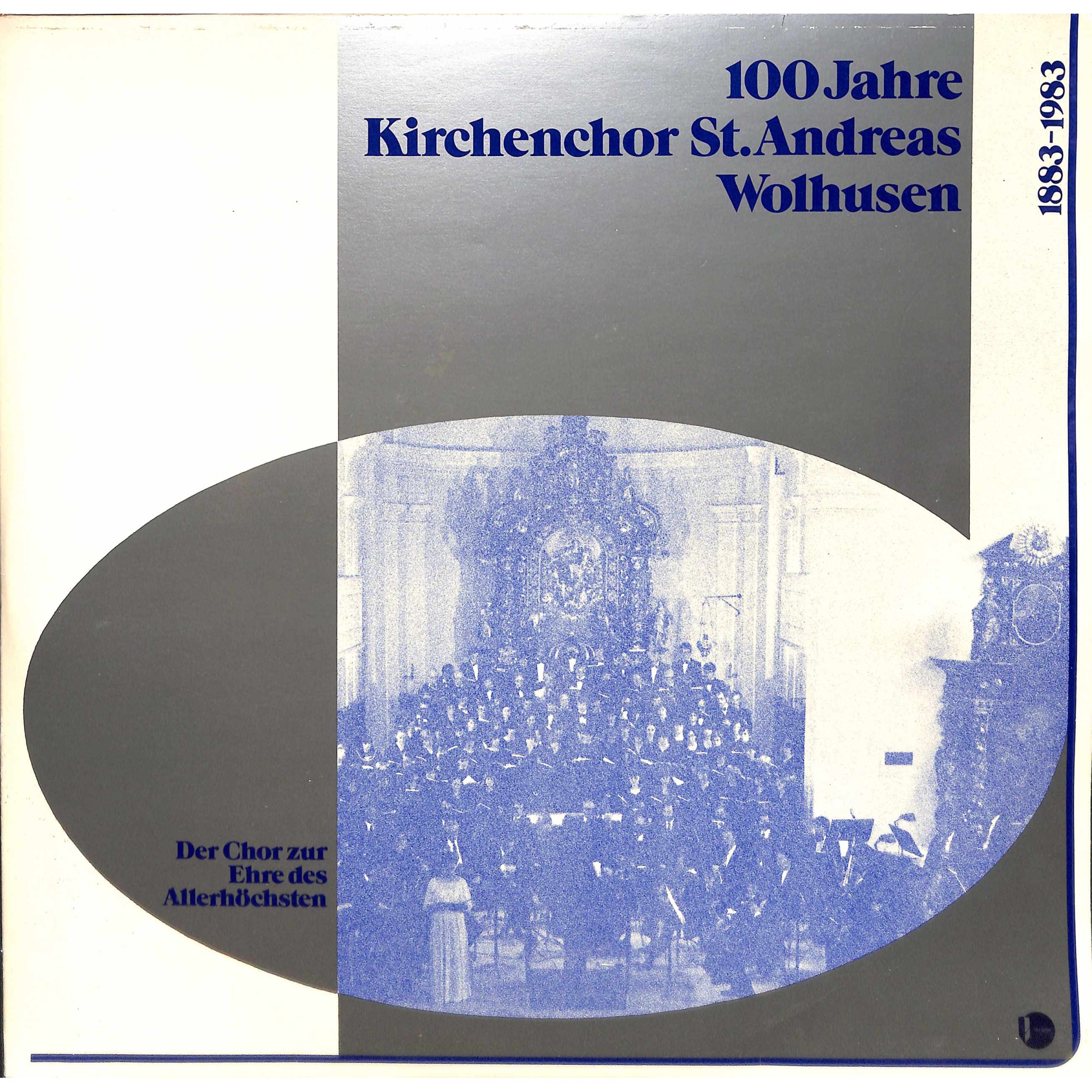 CD-Kopie von Vinyl: 100 Jahre Kirchenchor St. Andreas Wolhusen, 2 CD CD-Kopie von Vinyl: 100 Jahre Kirchenchor St. Andreas Wolhusen, 2 CD