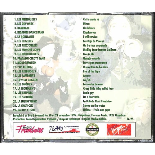 CD-Kopie: 3e Festival romand et tessinois des Guggenmusik 1999