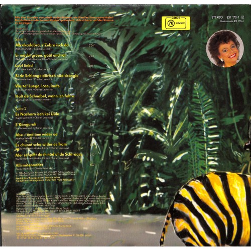 CD-Kopie von Vinyl: Nella Martinetti - Verkehrs-Dschungel - 1986