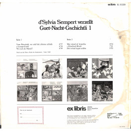 Occ.-LP Vinyl: Sylvia Sempert verzellt Guet-Nacht-Gschichtli 1