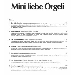 CD-Kopie von Vinyl: D'r Max Weilenmann - Mini liebe Örgeli