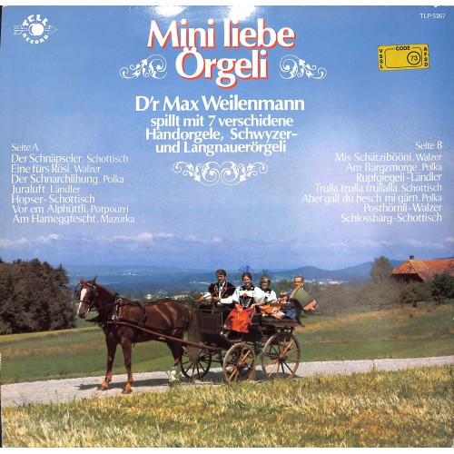 CD-Kopie von Vinyl: D'r Max Weilenmann - Mini liebe Örgeli