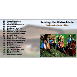 CD-Kopie von Vinyl: HD Morell-Keller - Das legendäre Handorgelduett