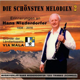 CD Die schönsten Melodien von Hans Niederdorfer - Folge 2