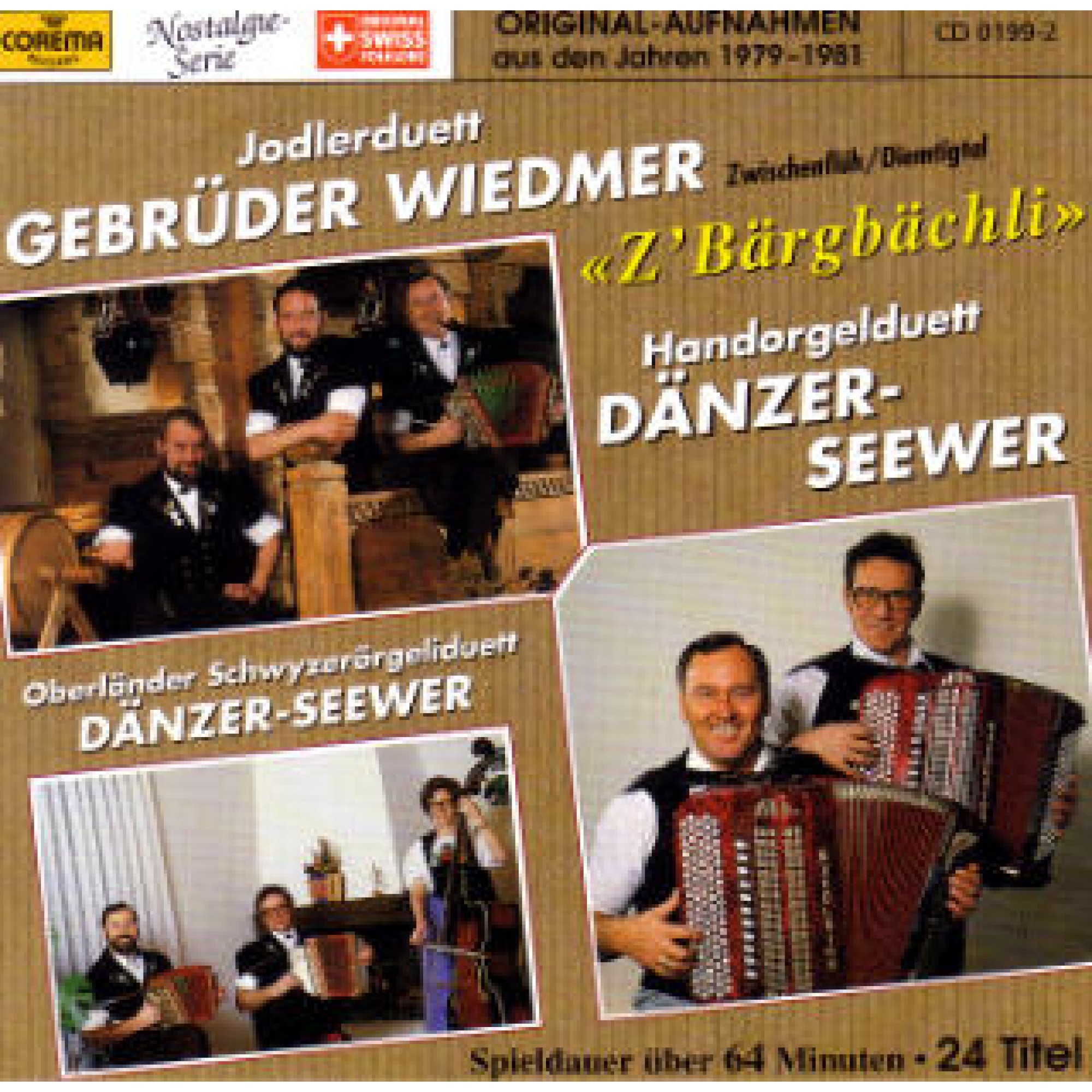 CD Z'Bärgbächli, Jodlerduett Gebrüder Wiedmer CD Z'Bärgbächli, Jodlerduett Gebrüder Wiedmer