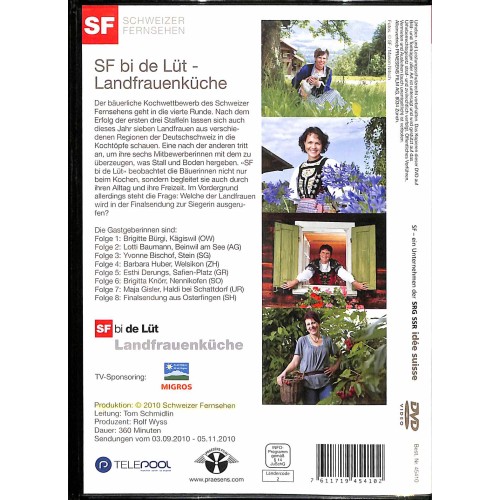 DVD SF bi de Lüt - Landfrauenküche Staffel 4 (2 DVD's)