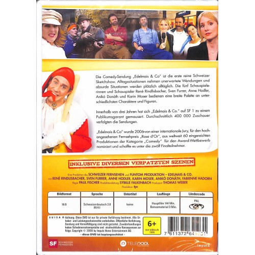 DVD Best of - Vol. 1 - Edelmais & Co. 2 DVD's