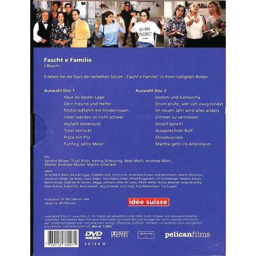 DVD Fascht e Familie - s'Bescht  (2 DVD's)