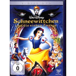 DVD Schneewittchen und die sieben Zwerge - Walt Disney Spielfilm  Doppel-DVD