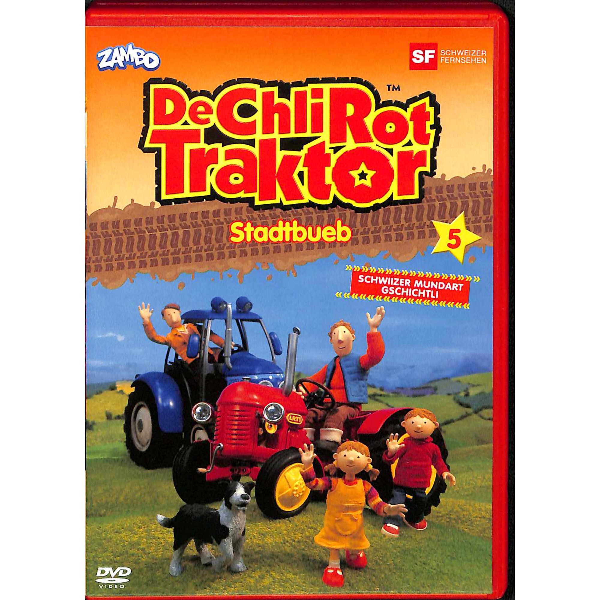 DVD De chli rot Traktor 5 - Stadtbueb DVD De chli rot Traktor 5 - Stadtbueb