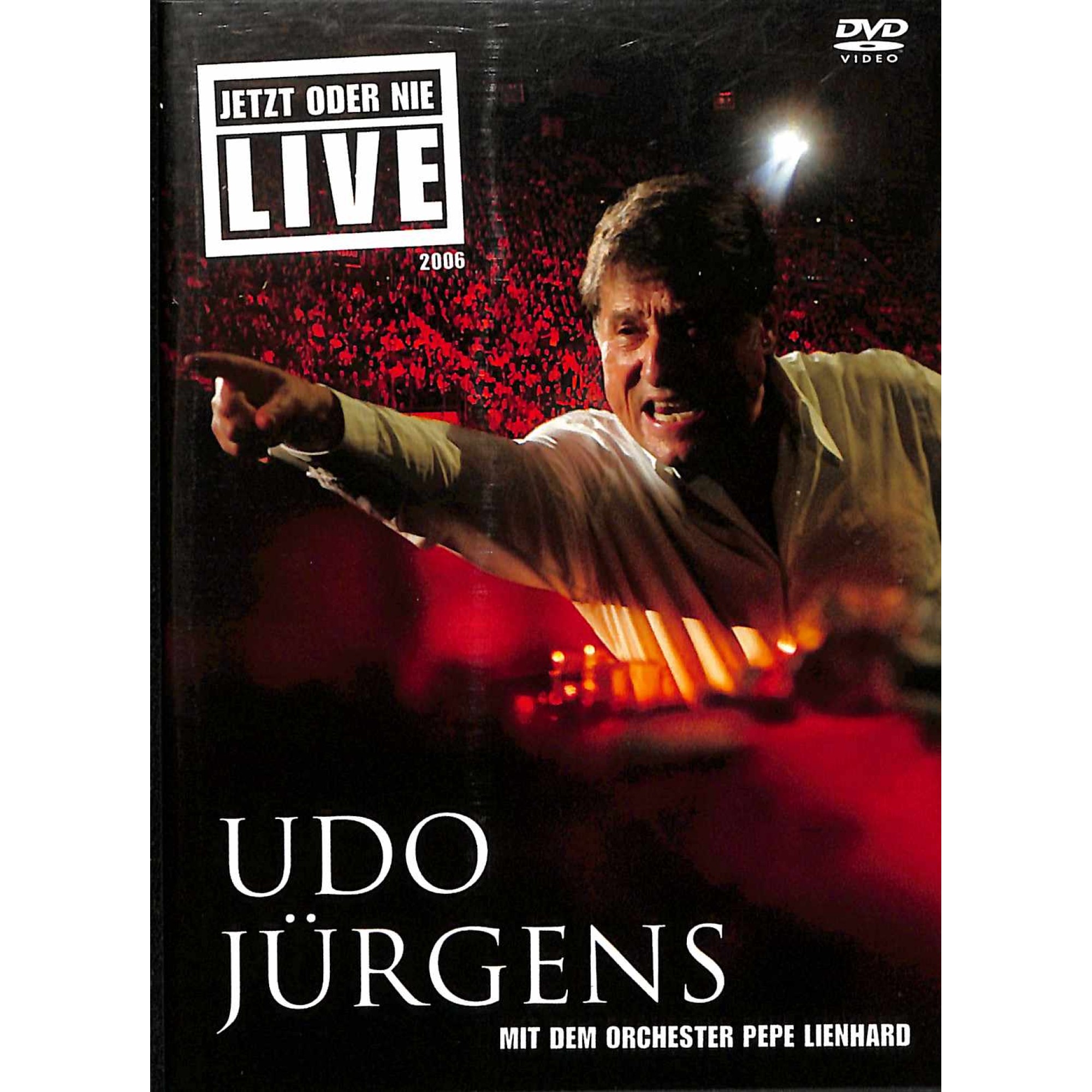 DVD jetzt oder nie - Live 2006 - Udo Jürgens DVD jetzt oder nie - Live 2006 - Udo Jürgens