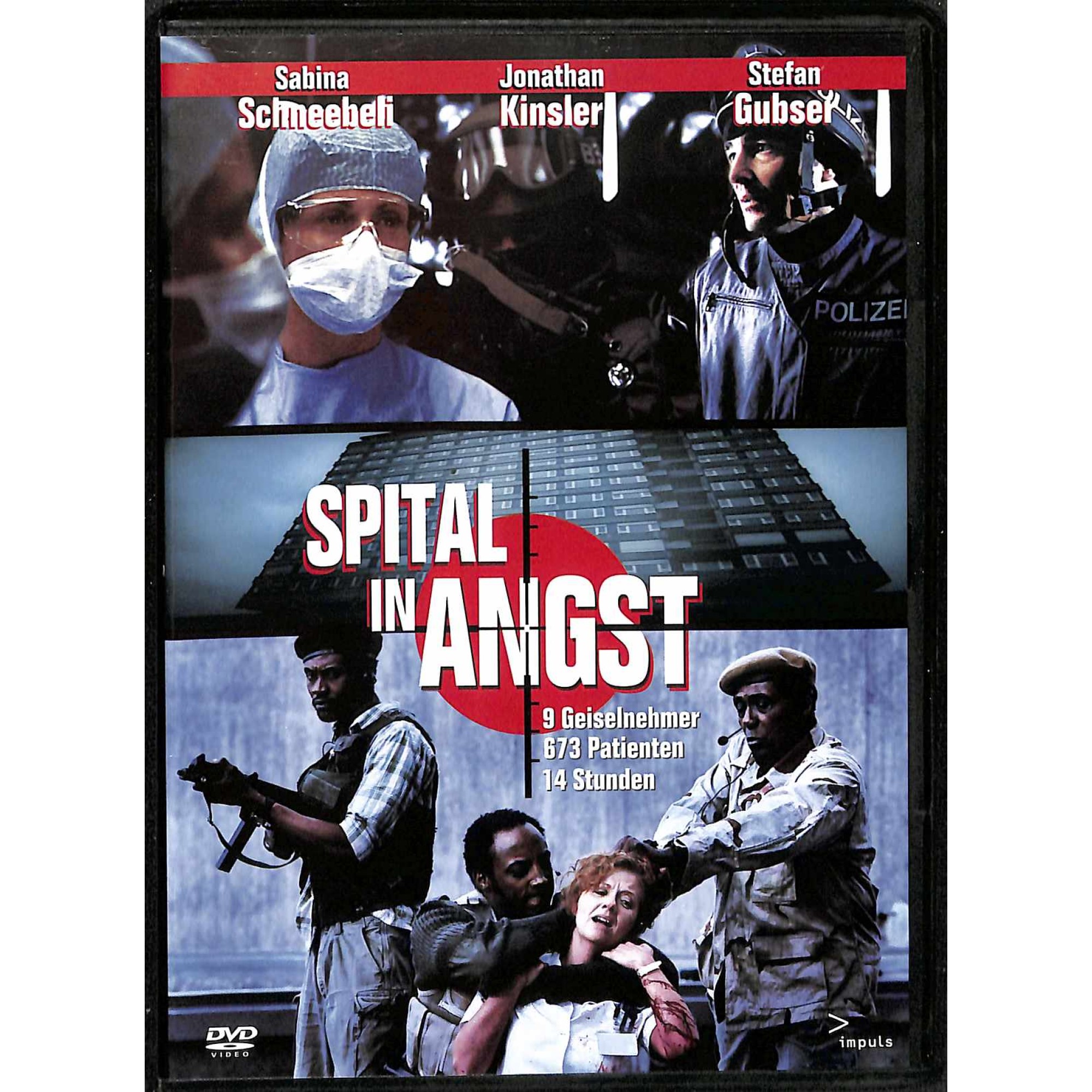 Occ. DVD Spital in Angst - mit Sabina Schneebeli, Stefan Gubser 2003 Occ. DVD Spital in Angst - mit Sabina Schneebeli, Stefan Gubser 2003