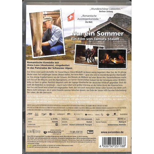 Occ. DVD Nur ein Sommer - Schweizer Komödie
