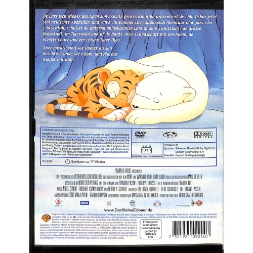 Occ. DVD chliine Iisbär - Neui Abentüür - Neui Fründe (De neui Film)