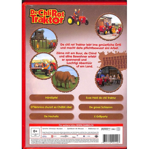 DVD De chli rot Traktor 6 - De grossi Schlamm
