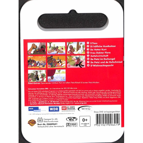 DVD PETZI und sini Fründe - De Petzi und de Hufschmid und wiiteri Abentüür