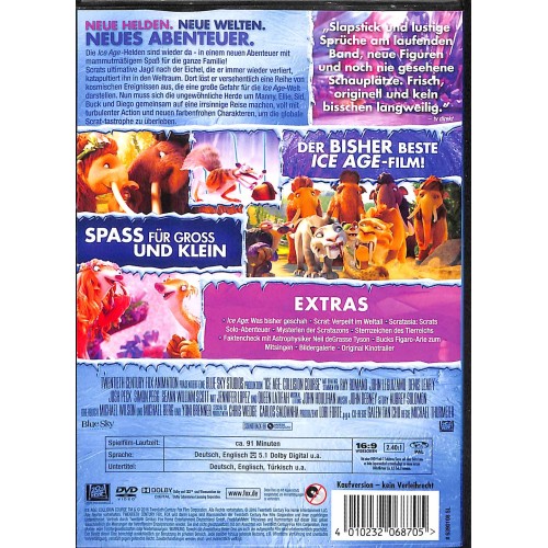 DVD Ice Age 5 - Kollision voraus!