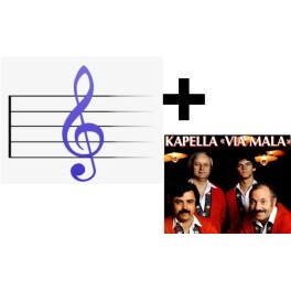 Download: Noten für Klarinette (zweistimmig) inkl. Musik: Ländlerkapelle Via Mala - Dr Wentalaschieber