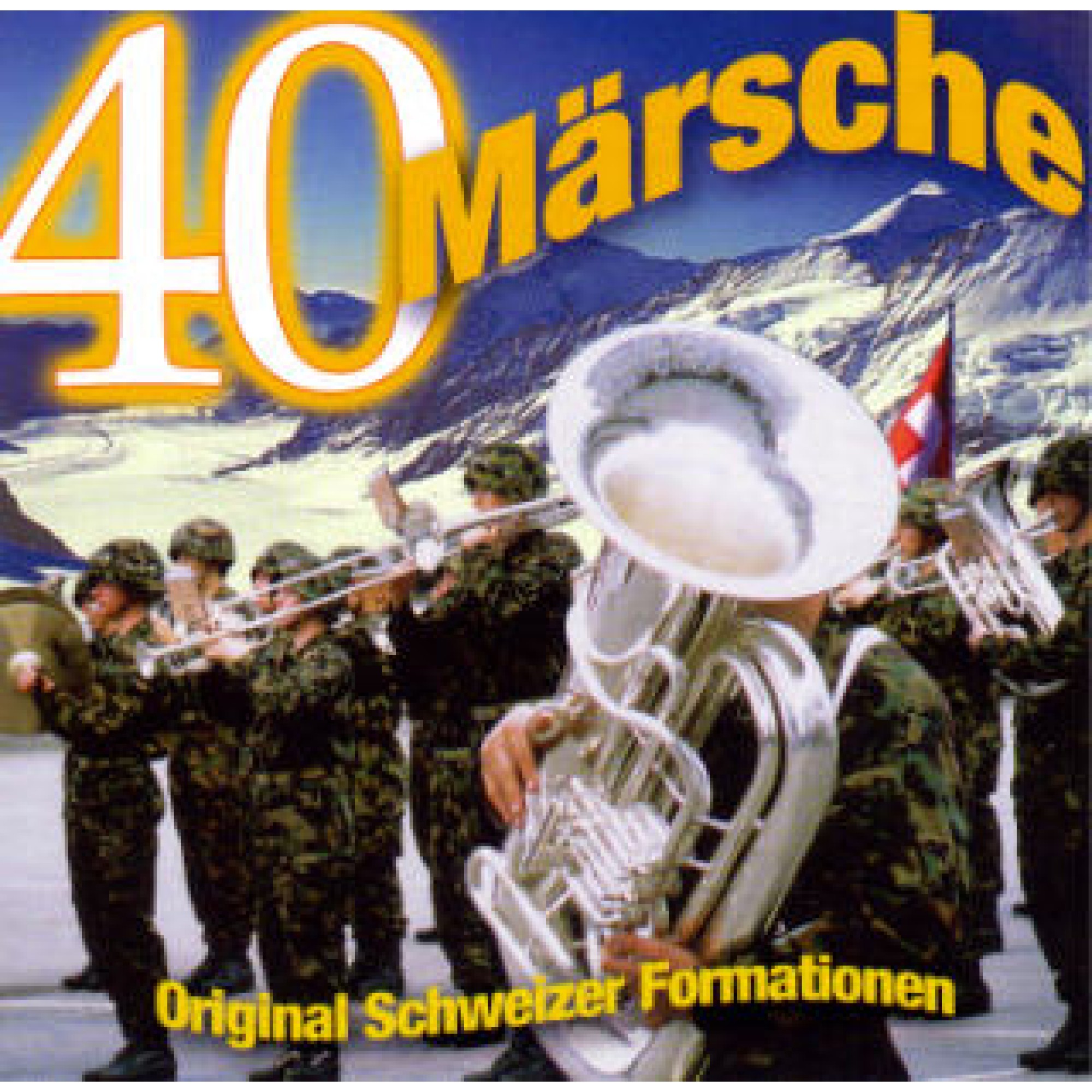 CD 40 Märsche Original Schweizer Formationen Folge 2 CD 40 Märsche Original Schweizer Formationen Folge 2