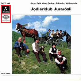 Occ. EP Vinyl: Jodlerklub Jurarösli Moutier - Ltg. Ernst Sommer