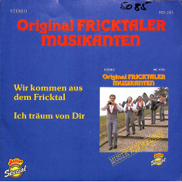 Occ. Single Vinyl: Original Fricktaler Musikanten - Wir kommen aus dem Fricktal