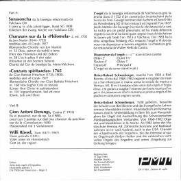 Occ. Single Vinyl: Engadiner Orgeln VI - Heinz-Roland Schneeberger