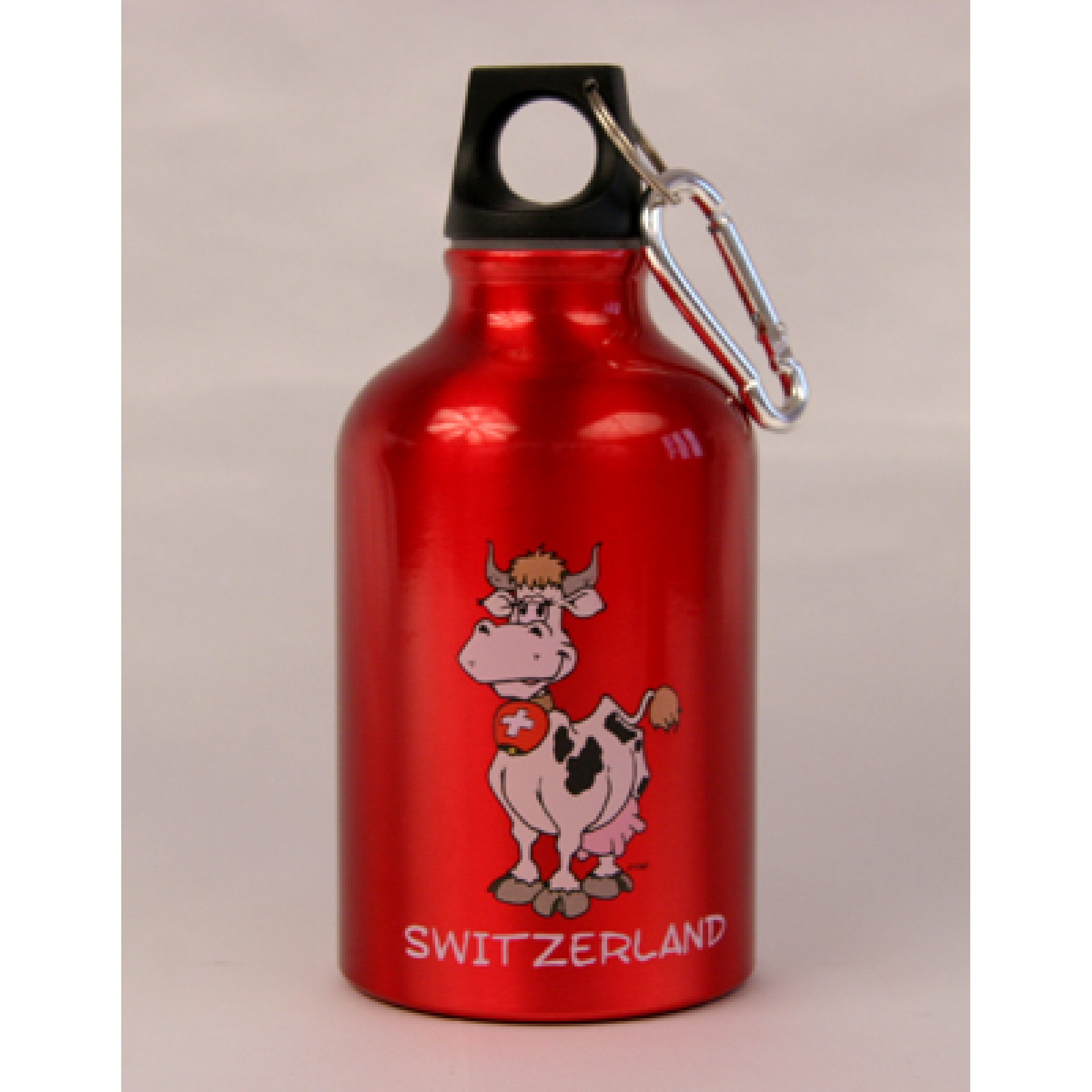 Feldflasche Switzerland mit Kuhmotiv Feldflasche Switzerland mit Kuhmotiv