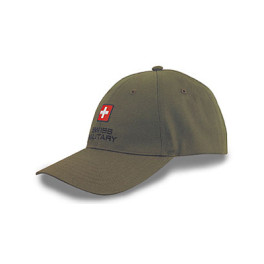 Mütze: Baseball Cap SWISS MILITARY khaki-farben