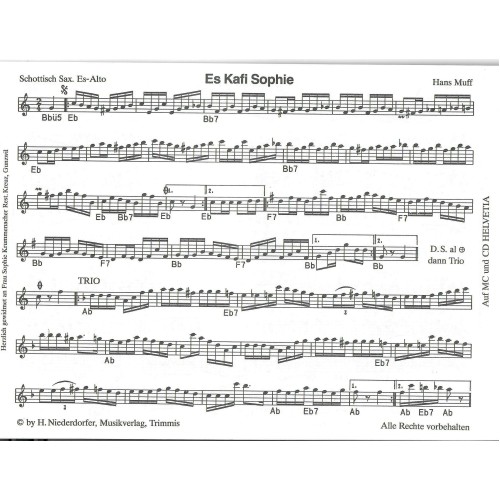 Sonderangebot: Noten Musikergruss Ausgabe 122  (ein- und zweistimmig) - 25 Jahre Kapelle Hans Muff